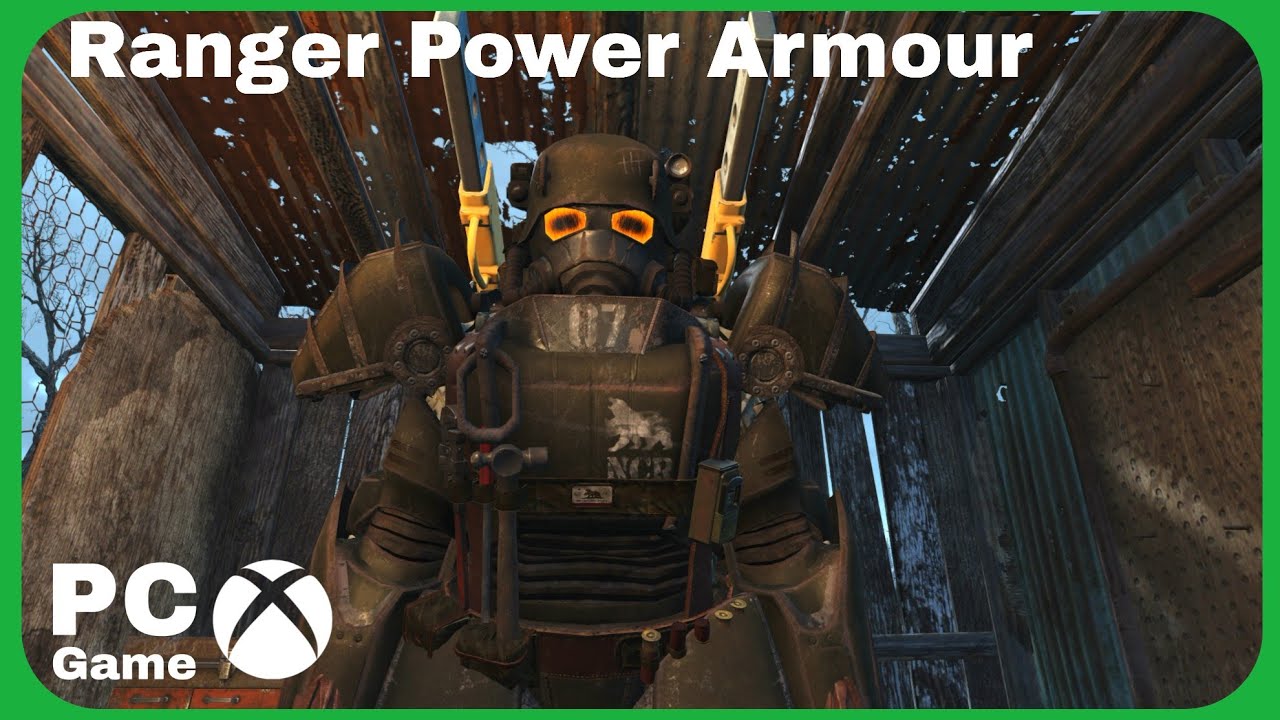 The Armour From The TV Show | Fallout 4 Ranger Power Armour Review