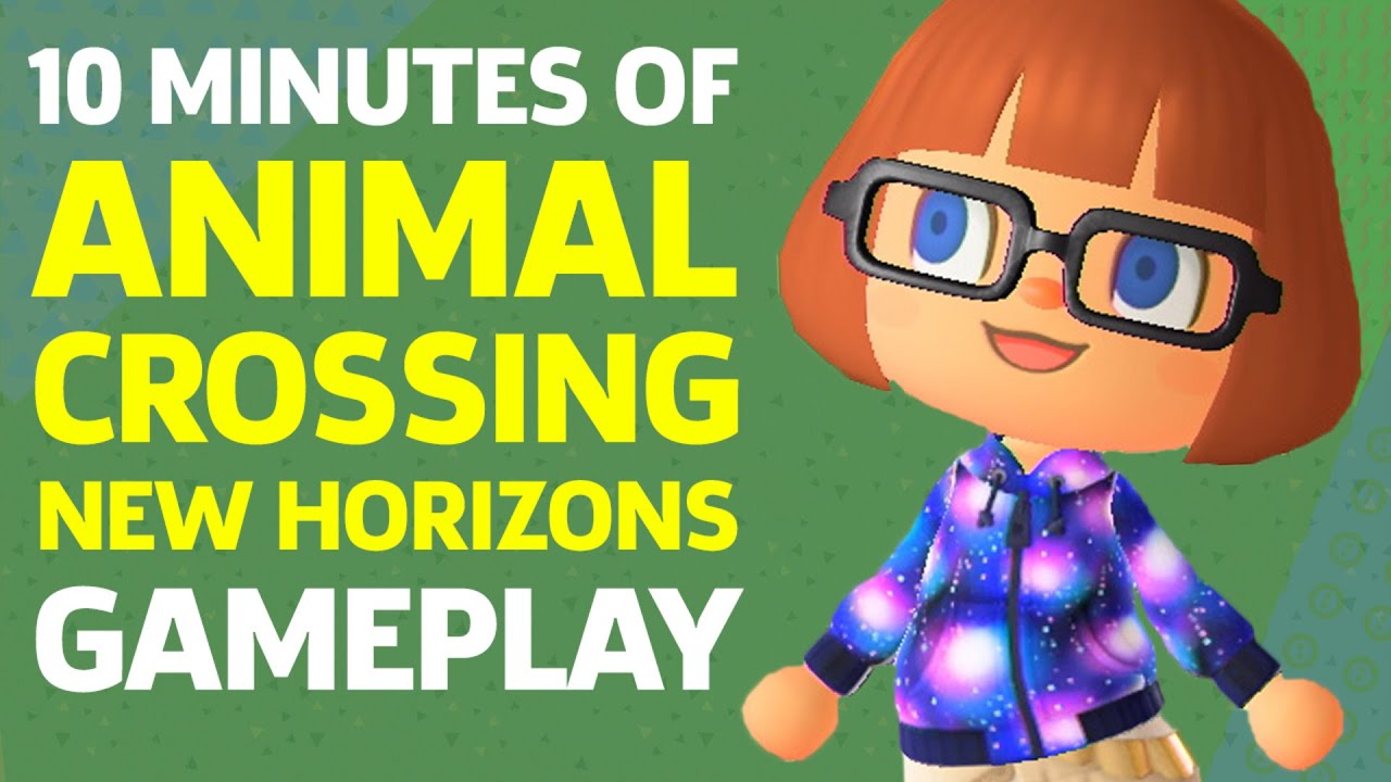 10 Minutes Of Animal Crossing: New Horizons Gameplay - YouTube