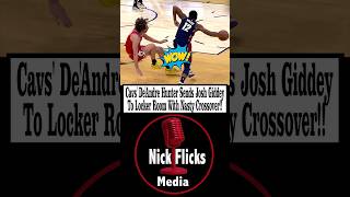 Cavs' De'Andre Hunter Sends Bulls' Josh Giddey To Locker Room With Nasty Crossover Dribble!#shorts