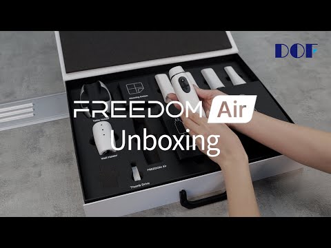 FREEDOM Air Unboxing | DOF Photogrammetry IOS
