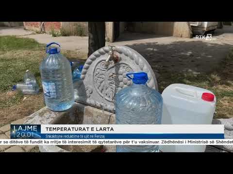 Shkaktojnë reduktime të ujit në Ferizaj