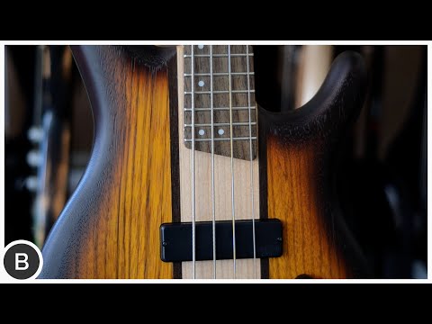 Cort C4PLUSZBMHOTAB Artisan Series Double Cutaway Mahogany Body 4-Electric Bass Guitar - (B-Stock) image 14