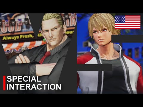 【KOF XV】GEESE vs ROCK HOWARD ► Story Special Interaction English Mod