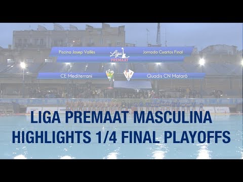 Partido de la Jornada 18/19 - Highlights 1/4 Final Playoffs (CE Mediterrani 10-9 Quadis Mataró)