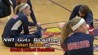preview picture of video 'Northwest Indiana Girls Basketball:Hobart Brickie vs South Central 2014'