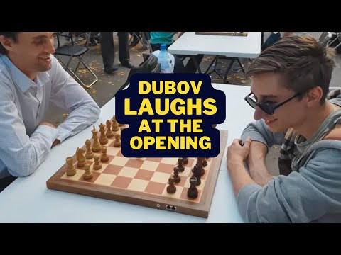 Dubov Laughs at the opening?! | GM Dubov vs. GM Savchenko | World Blitz 2019 Moscow