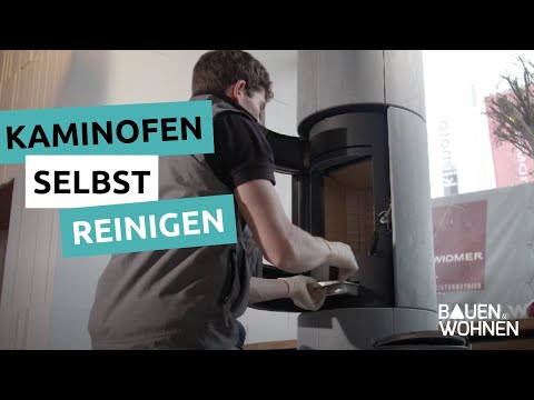 Kamin: Kaminofen selbst reinigen