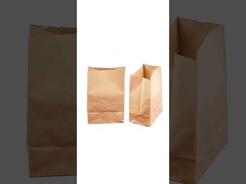 Printed brown sos paper bags, capacity: 2kg