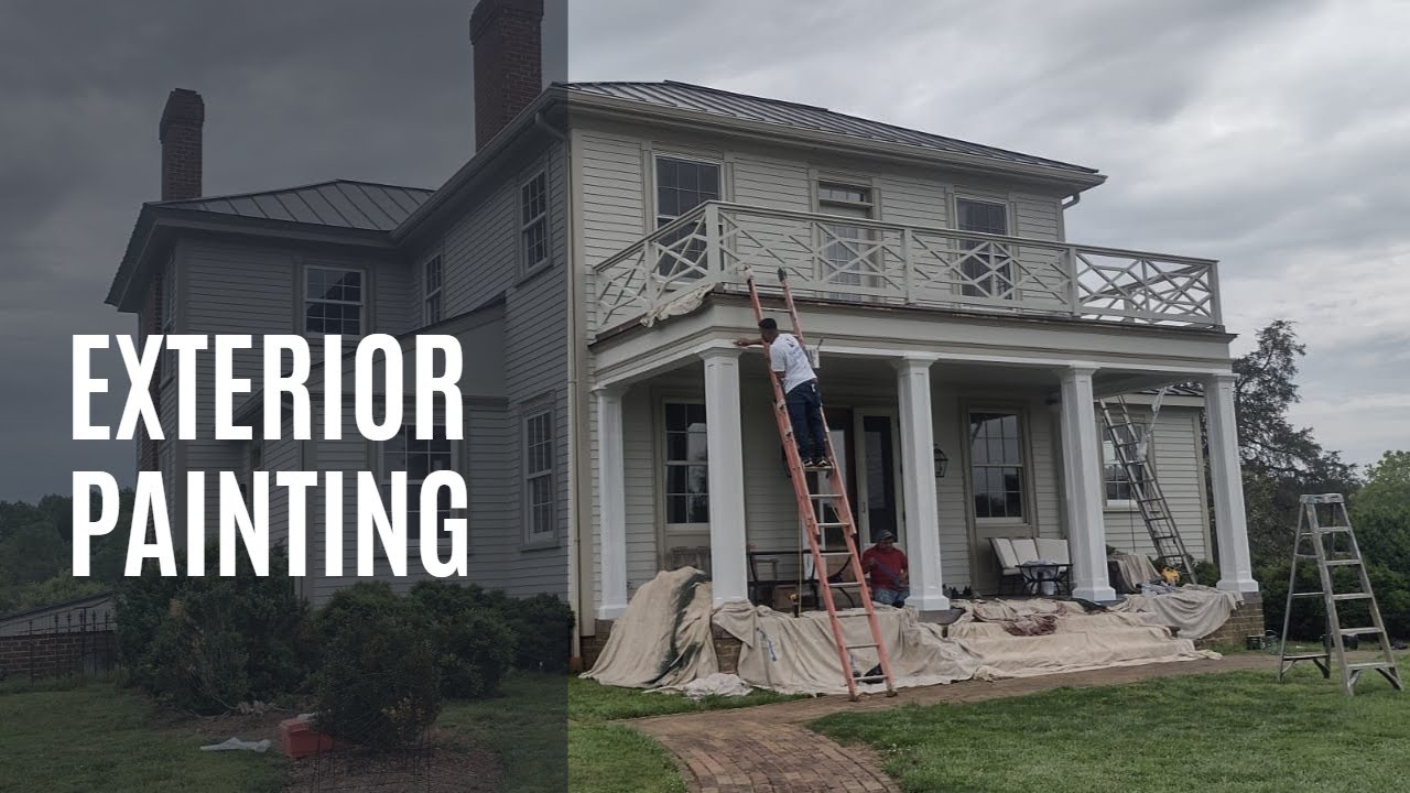 Exterior Painting Project in Charlottesville