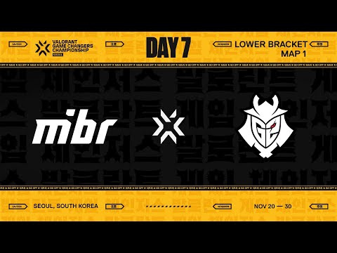 MIBR vs. G2 - VALORANT Game Changers Championship - Knockouts - Map 1