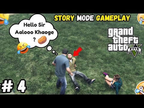 Grand Theft Auto 5 Walkthrough 😂 | Part - 4 