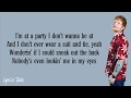 Justin Bieber & Ed Sheeran - I Don't Care (Lyrics)