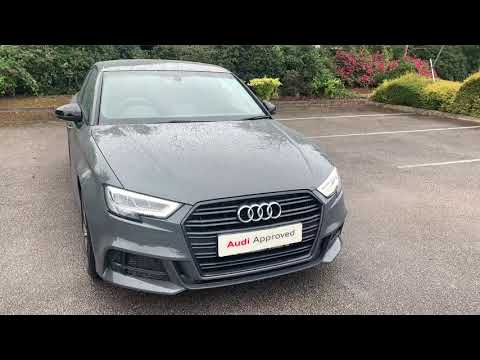 Stafford Audi - Audi A3 Saloon Black Edition 35 TFSI