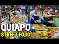 Mind Blowing STREET FOOD TOUR In QUIAPO MANILA Philippines Biggest Street Food Market
