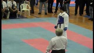 preview picture of video 'Diogo Guincho KSI - campeonato do mundo karaté shukokai - Portugal 2010'