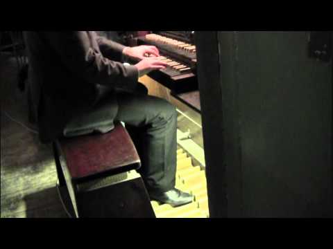 Excerpt from Ascendo ad patrem meum by Arnolt Schlick for organ for 10 voices (Vidas Pinkevicius)