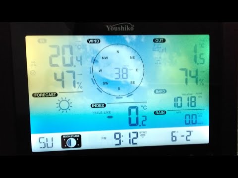 how to set up a weather station