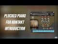 Video 1: Plucked Piano - Introduction