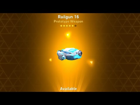 RAILGUN 16 UNLOCKED FINALLY 🤩🤩🤩 || MECH ARENA ROBOT SHOWDOWN