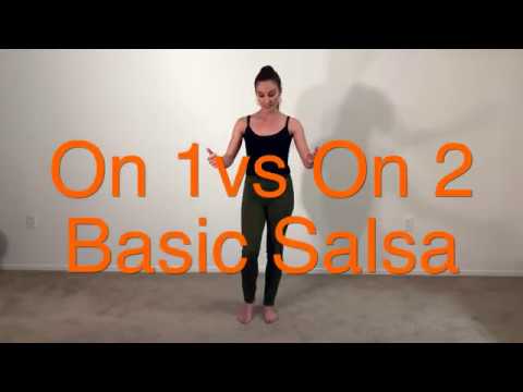 On 1 vs On 2 Salsa Basic