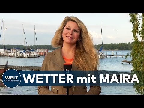 WELT WETTER: Mittwoch wird sonnig und warm mit örtlichen Gewittern