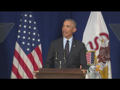 Former President Obama Tells Voters To Reject Cynicism, Trump Agenda