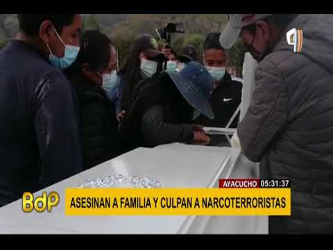 Vraem: los Quispe Palomino ordenaron matar a toda una familia, según la PNP
