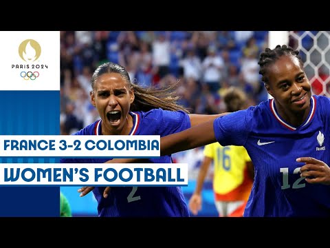 🇫🇷 France vs Colombia 🇨🇴 | Women's football group stage | #Paris2024 Highlights