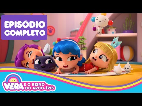 Caindo no sono na festa do pijama 🌈 Episódio Completo  🌈  Vera e o Reino do Arco-Íris 🌈