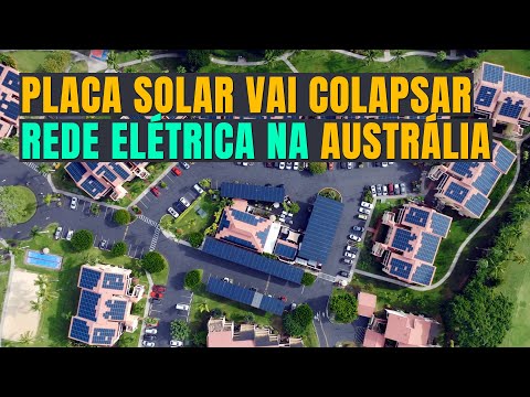 Painéis Solares na Austrália traz Risco de Colapso na Rede Elétrica