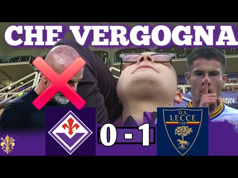 [SHAMEFUL😡] LIVE REACTION FROM THE FIORENTINA STADIUM LECCE 0-1: GOAL BERISHA PIOLI OUT