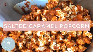 How To Make Salted Caramel Popcorn | Georgia's Cakes