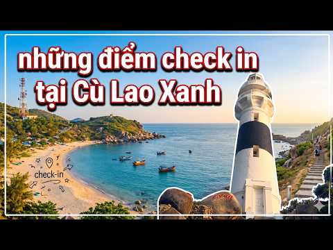 Những Điểm Tham Quan Tại Cù Lao Xanh #travel #quynhon #culaoxanh #beach #lighthouse #island #night