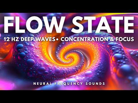Concentration Waves 12 Hz • Unlock Your Focus & Flow | Meditation Music