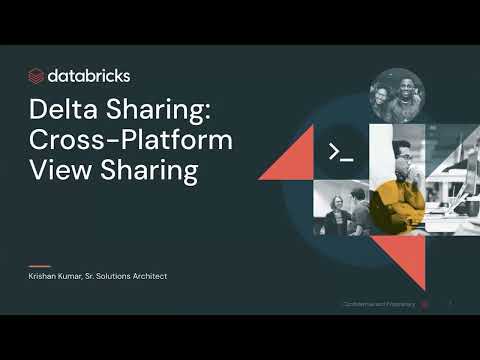 Watch: Get Data Into Databricks - Delta Sharing - Cross Platform View Sharing