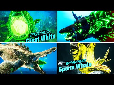 Maneater Truth Quest DLC - All Apex Predator Boss Fights