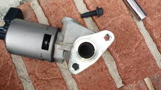 DODGE RAM 1500 HEMI 5.7L 2008 EGR VALVE AND EGR LINE REPLACEMENT P0406