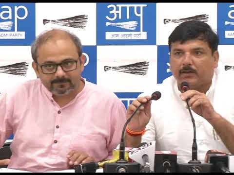 AAP Press Brief on Corruption Allegation charges on CS Anshu Prakash