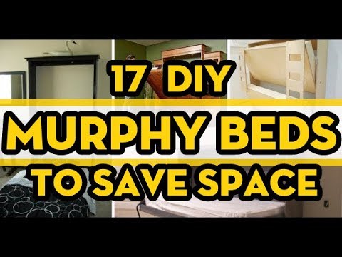 17  DIY Murphy Beds To Save Space
