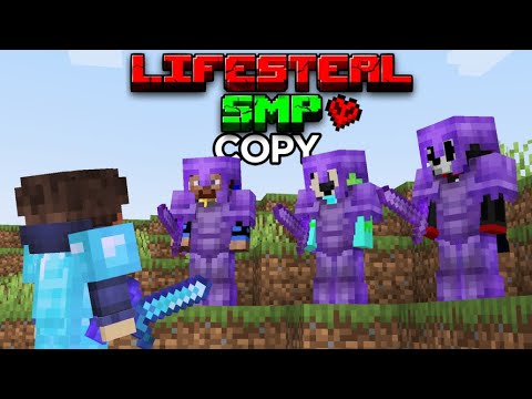 I Took Over A Minecraft Lifesteal SMP Copy in 24 Hours...