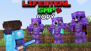 I Took Over A Minecraft Lifesteal SMP Copy in 24 Hours...