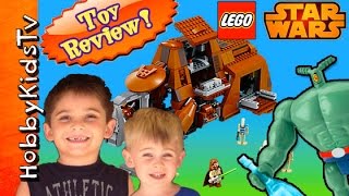 YouTube thumbnail: LEGO Star Wars PlankTON Set Toy Review