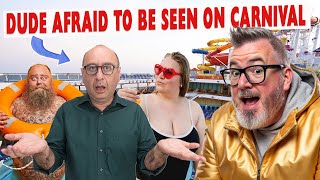 WORRIED About Being SEEN on a CARNIVAL CRUISE