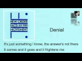 Denial with lyrics by New Order