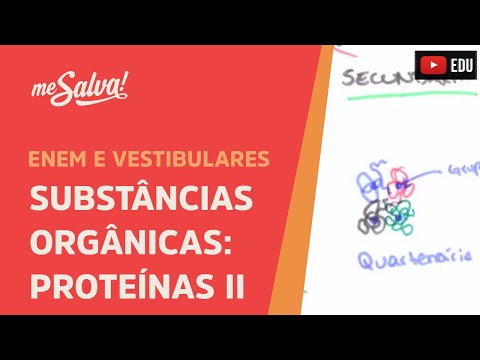 Me Salva! CIT09 - Citologia - Substâncias orgânicas: Proteínas II