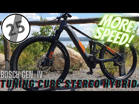 Tuning Cube Stereo Hybrid 120 Race (2020/2021) - Bosch Gen. 4 Ebike - Bike Speed RS