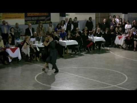  Andrea Misse  and  Javier Rodriguez  are  dancing  to  the  tango  "  Danza Maligna  "
