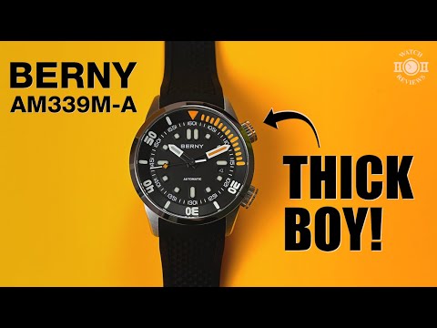 'THICK BOY' dive watch | Berny AM339M-A review