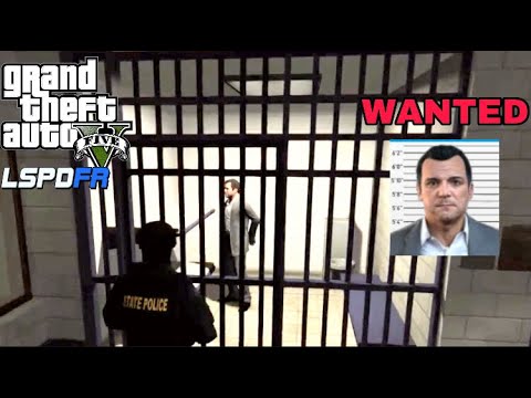GTA V mods LSPDFR 0.4.6 SWAT arrest Michael Townly/De Santa