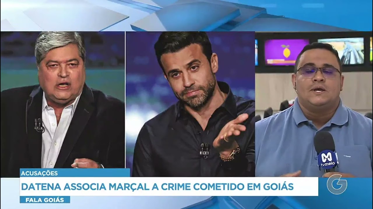 Datena associa Marçal a crime cometido em Goiás